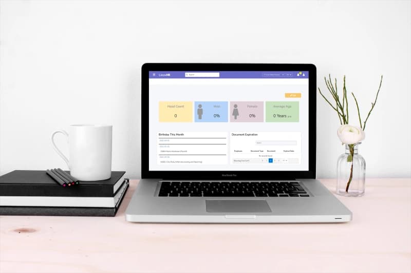 Dashboard HRIS Lengkap LinovHR Bantu Perencanaan Strategis Perusahaan