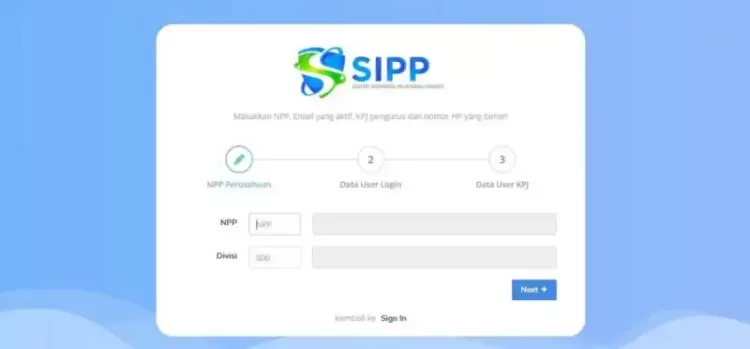 SIPP Online
