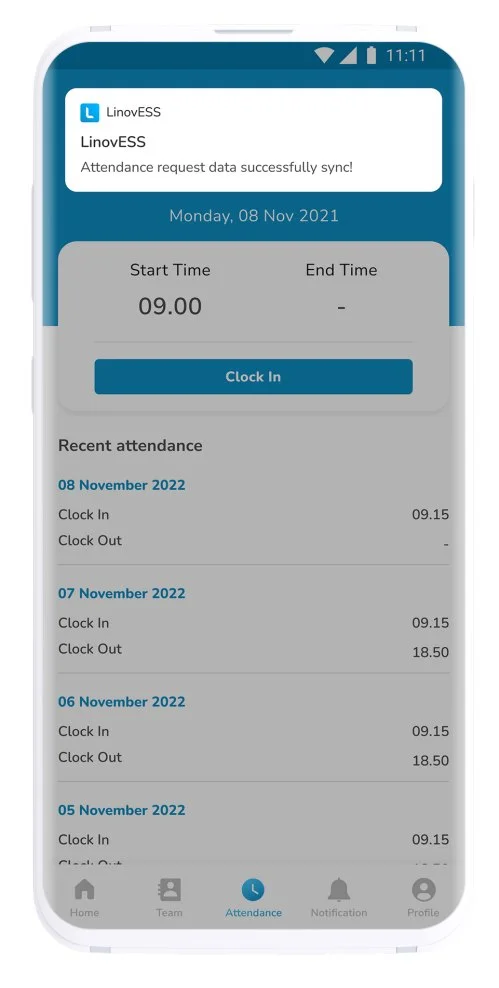 attendance mode online
