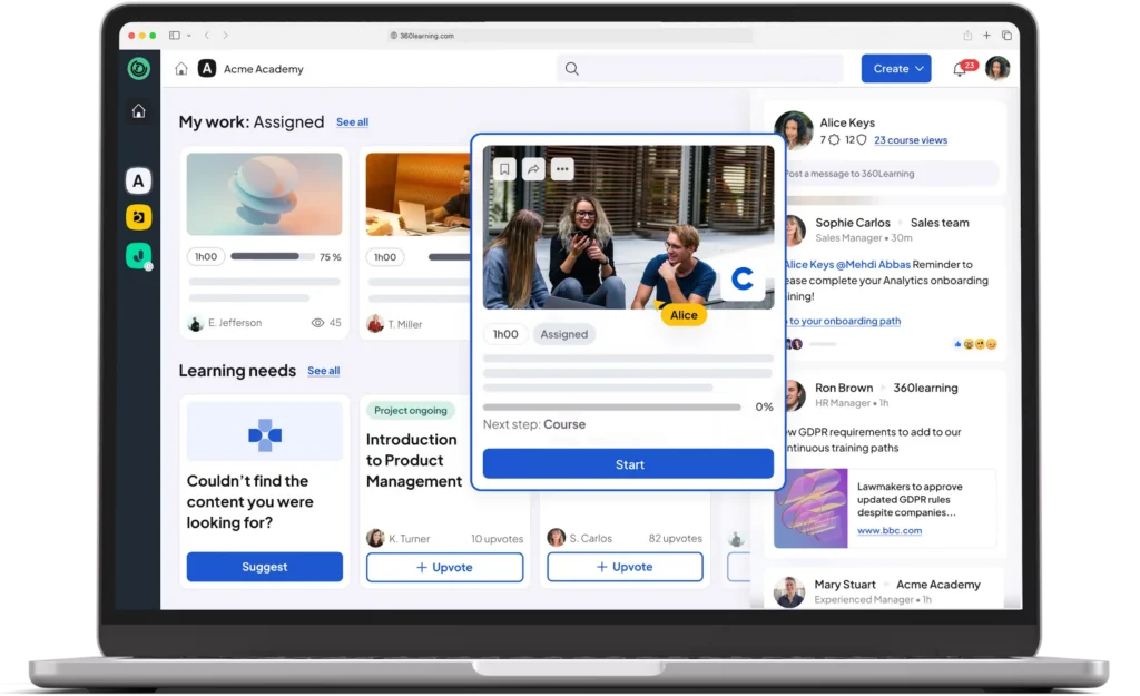 360Learning LMS Software