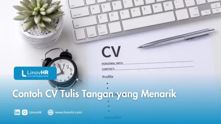 8 Contoh CV Tulis Tangan yang Menarik