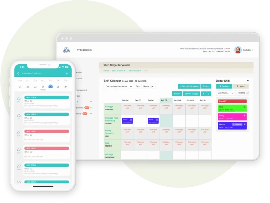 Aplikasi Absensi Restoran - Gadjian