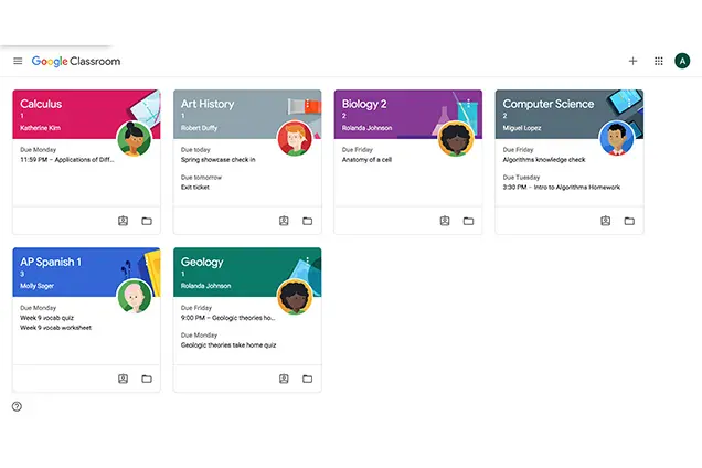 Aplikasi LMS - Google Classroom