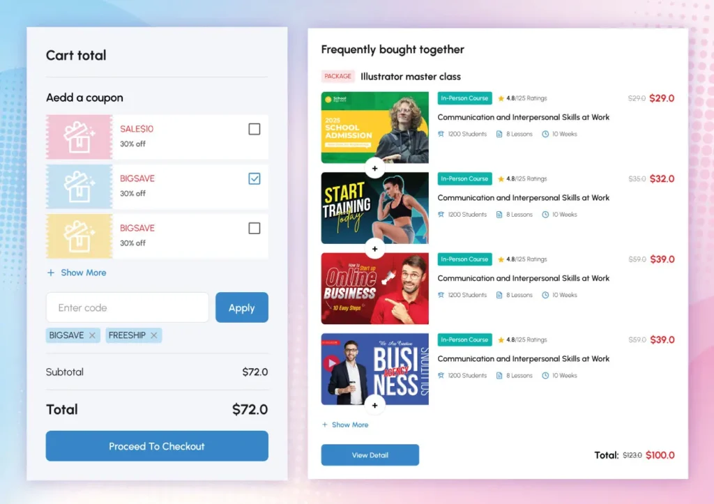 Aplikasi LMS - LearnPress