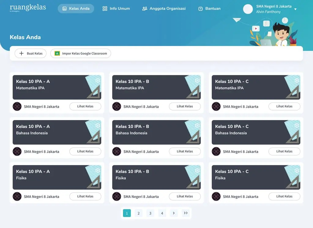 Aplikasi LMS - RuangKelas