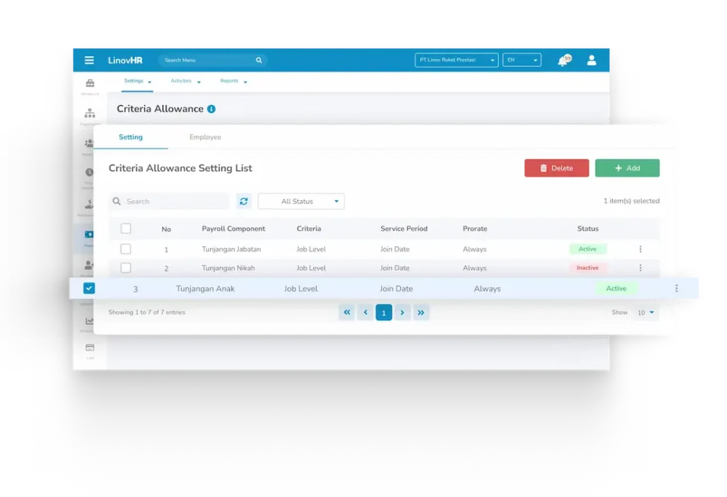 Aplikasi Payroll Manufaktur - LinovHR