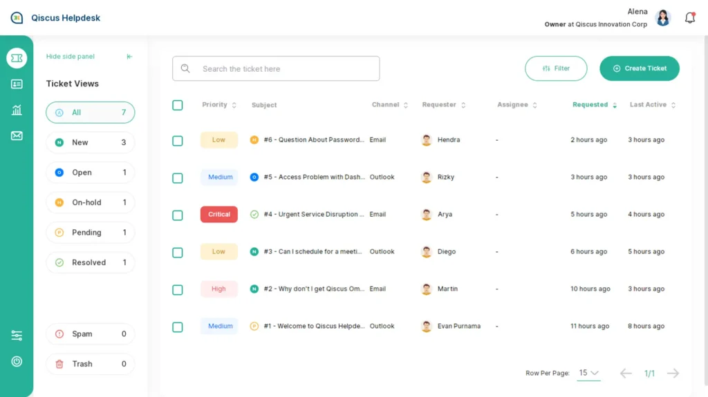 Aplikasi Sistem Penilaian Kinerja Karyawan - Qiscus HR