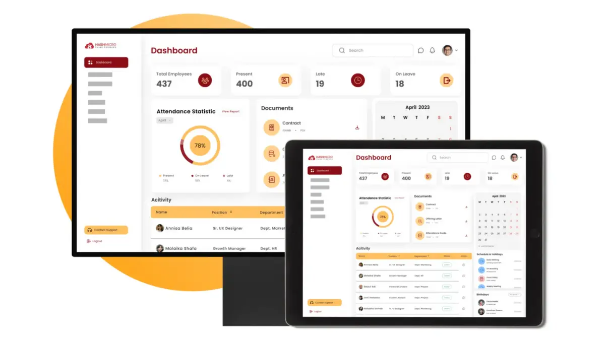 Aplikasi Software Learning and Development - HashMicro