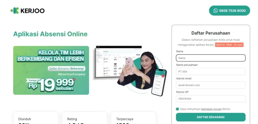 aplikasi hris kerjo