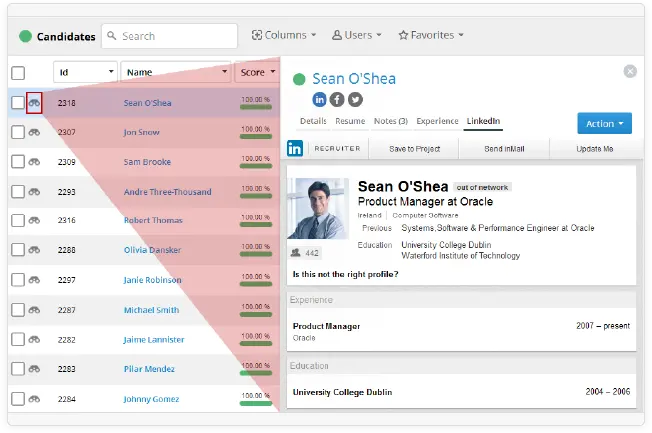 Bullhorn recruitment
