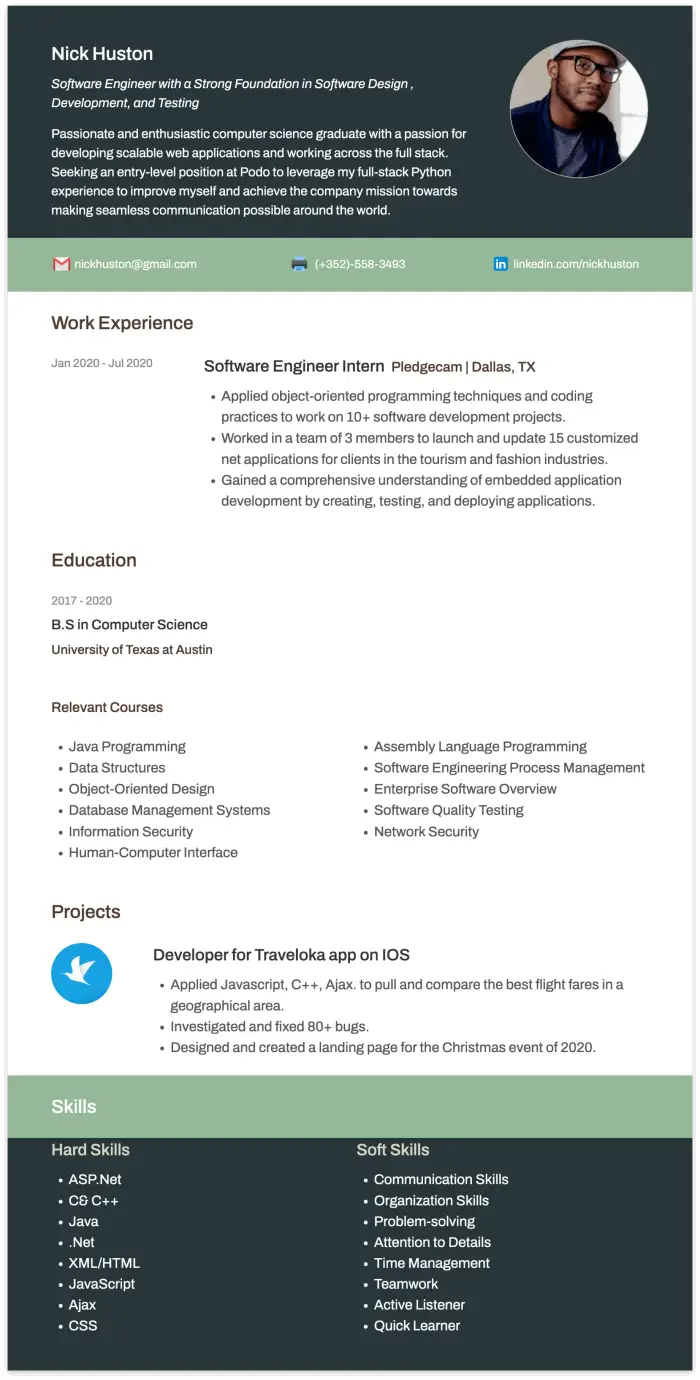 CV-Web-Developer-Fresh-Graduate