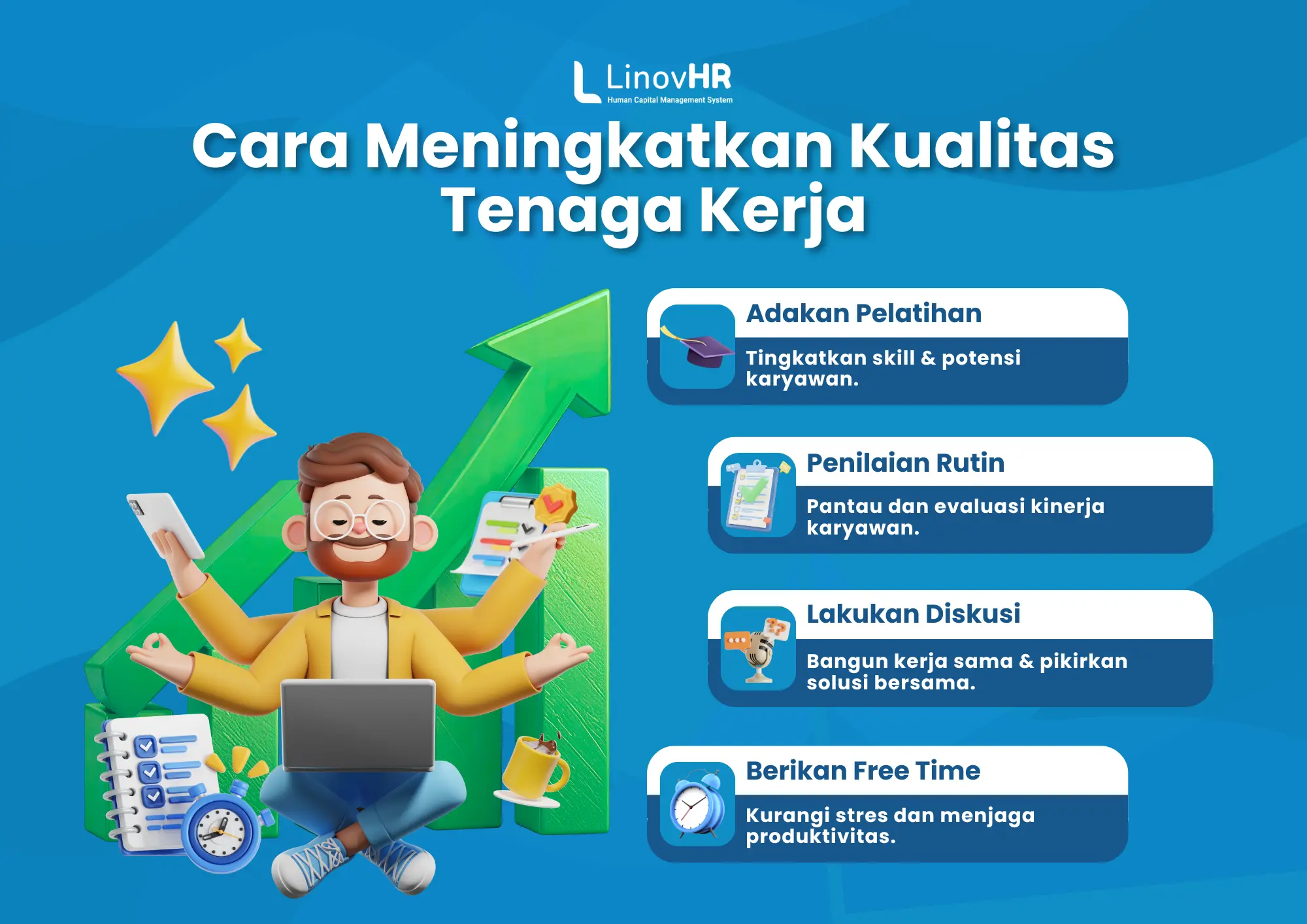 Cara meningkatkan kualitas tenaga kerja