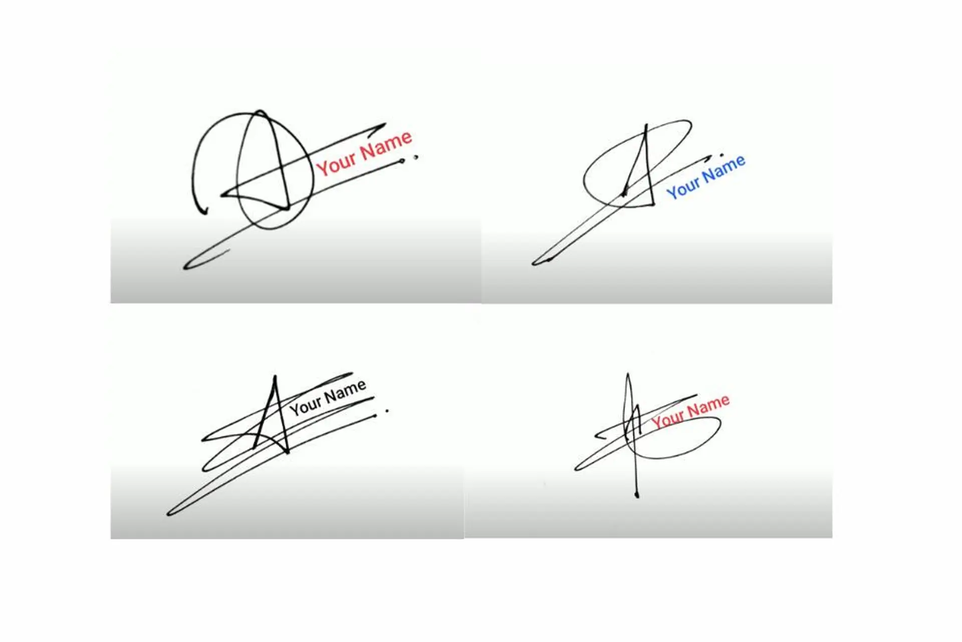 Contoh A signature simple