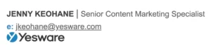 Contoh Email Signature dengan Logo Perusahaan