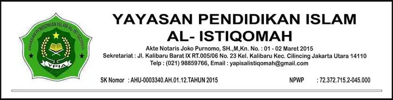 Contoh Kop Surat Yayasan