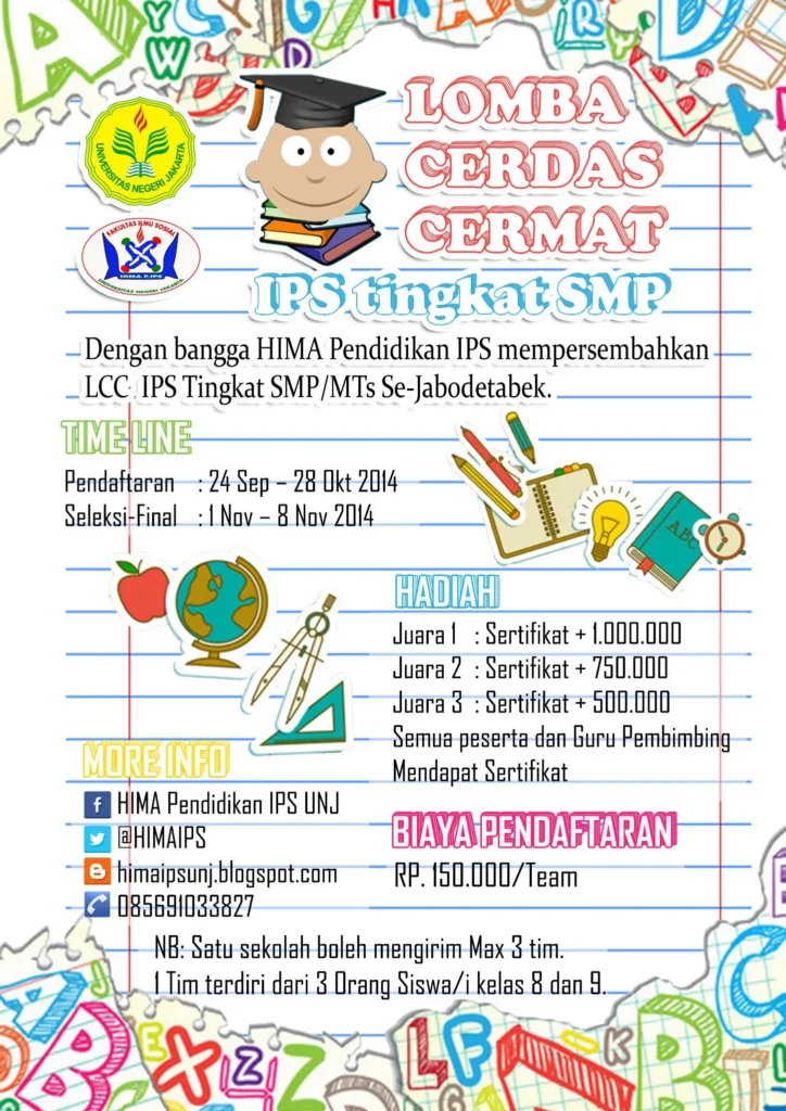 Contoh Pamflet Pendidikan