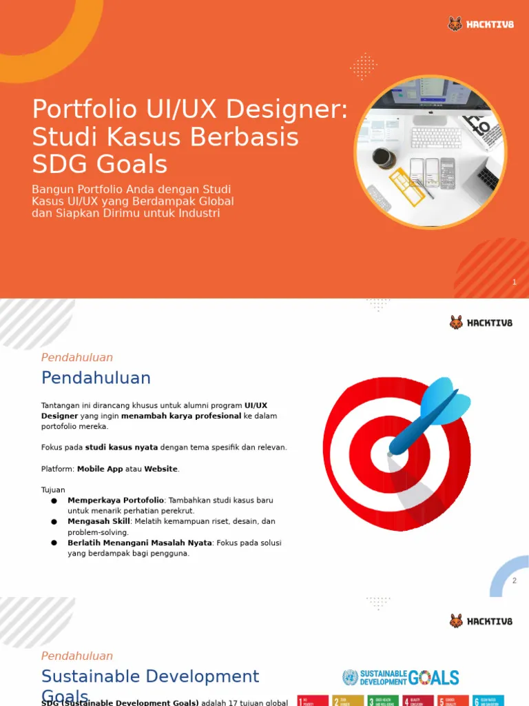 Contoh Portofolio UI/UX