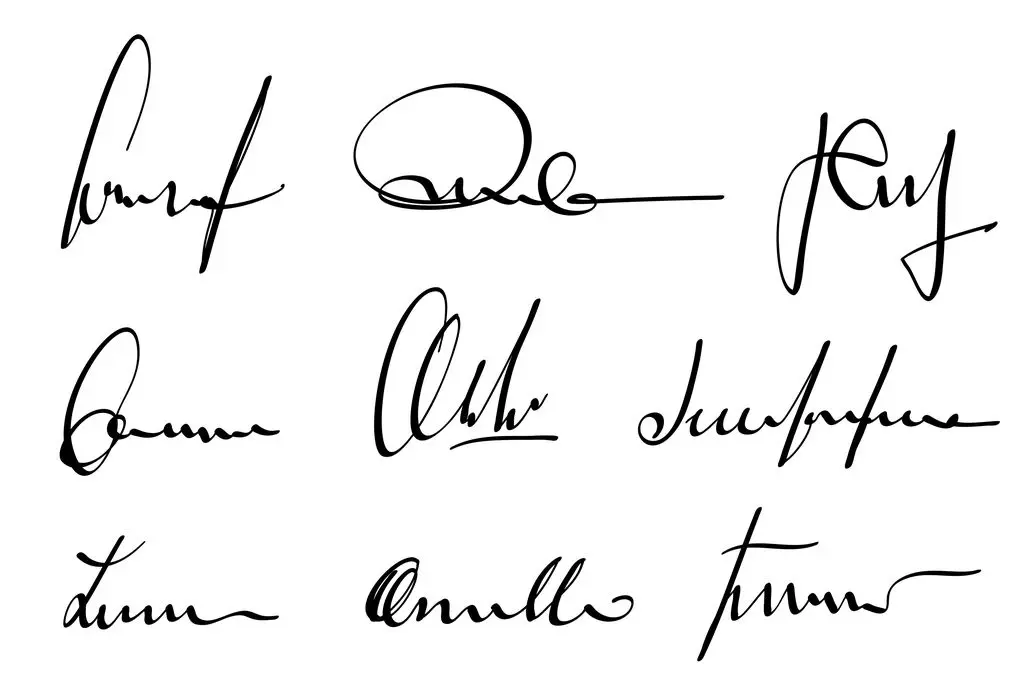 Contoh Unique Signature
