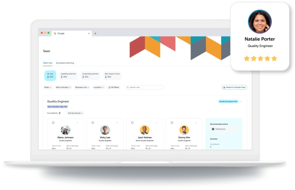 Dashboard Eightfold AI