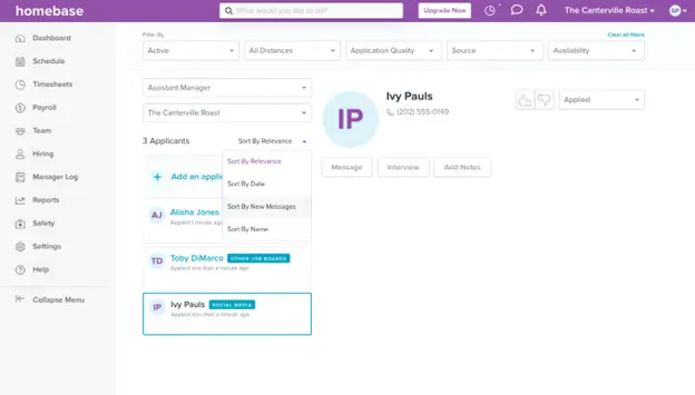 HR Software for Small Business - Homebase