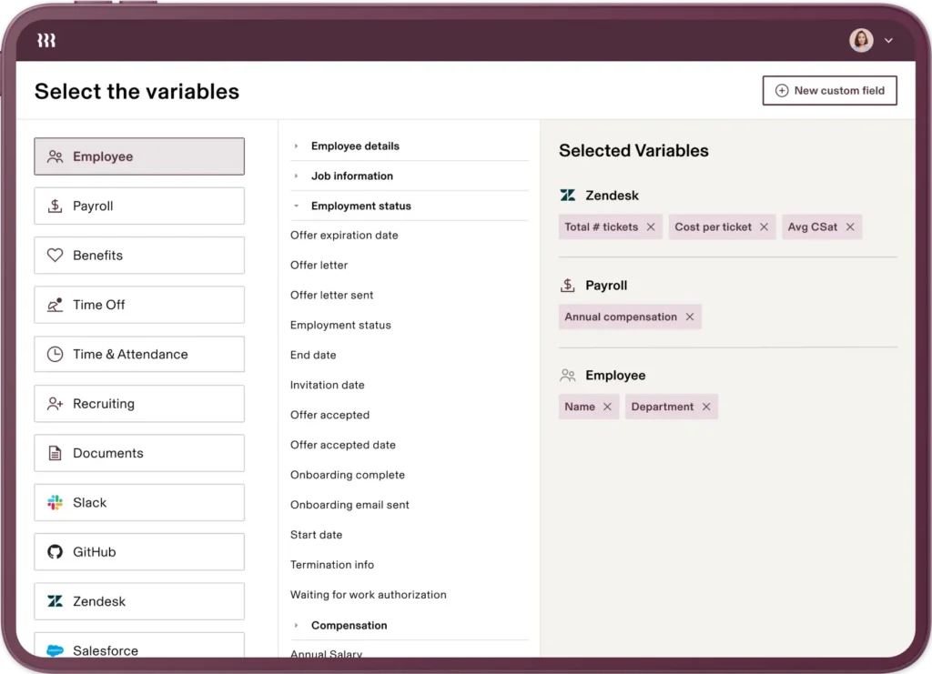 HRIS Application - Rippling