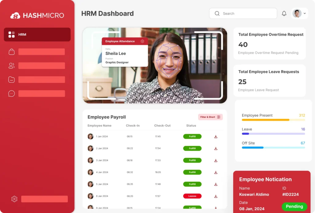 HashMicro succession planning software
