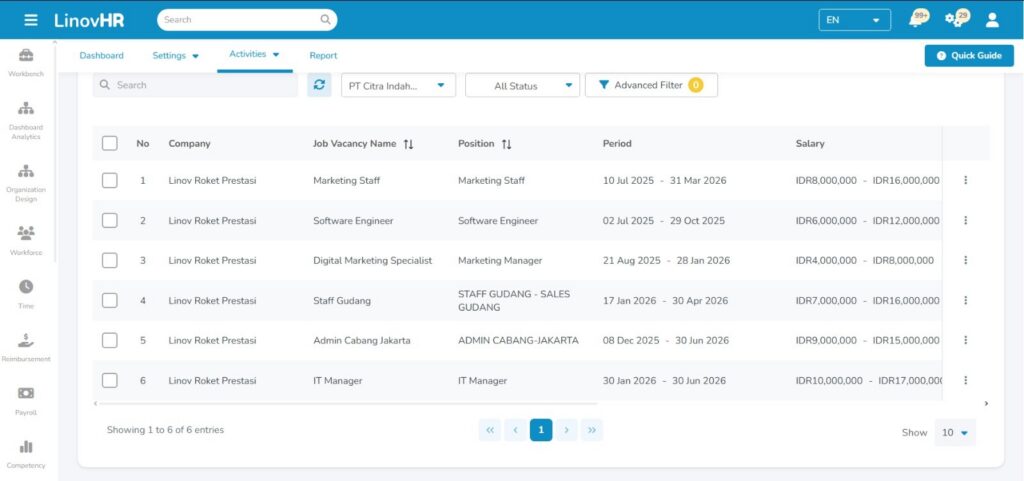 Job Vacancy and Job Portal