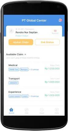 Aplikasi Reimbursement Klaim