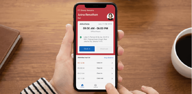 Mobile Attendance App - Talenta by Mekari