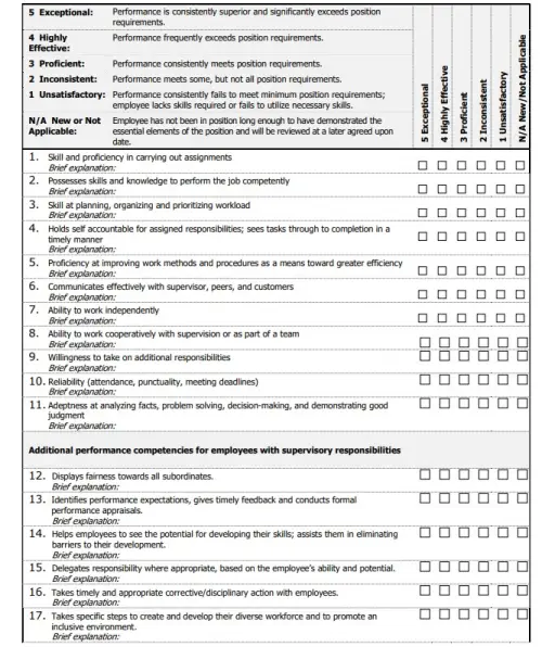 Numerical-Scale-Form-Template
