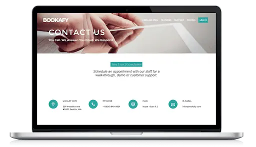 Scheduling Software - Bookafy