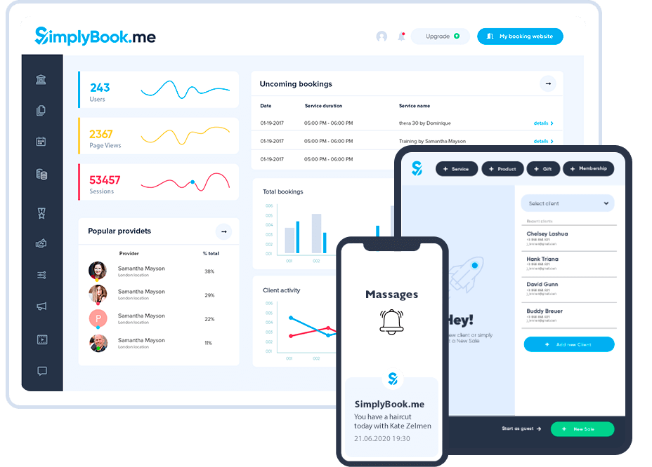 Scheduling Software - Simply Book