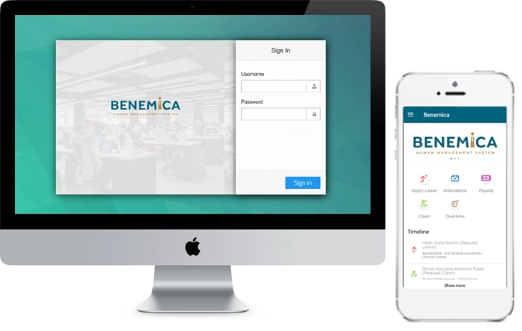 Software HRIS ESS by Benemica