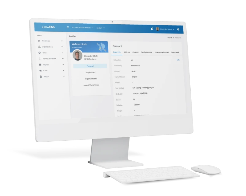 Software HRIS ESS LinovHR