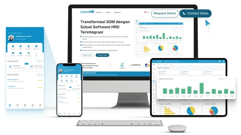 Software dan Aplikasi HRD Terbaik LinovHR