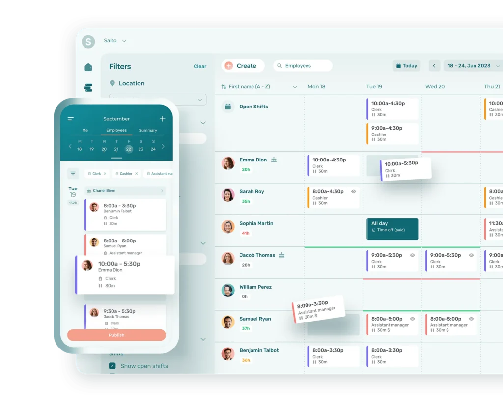 Software Shift Karyawan - Agendrix