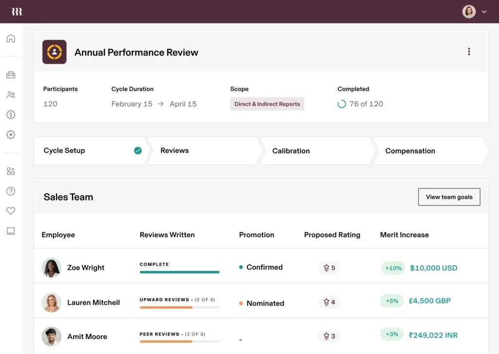 Talent Management Software - Rippling