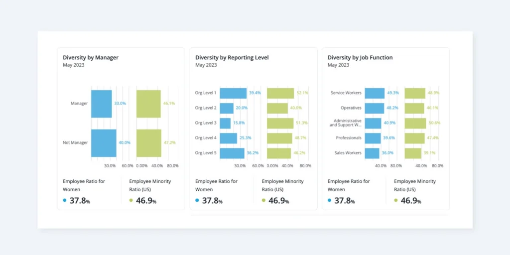 Visier Analytics Dashboard