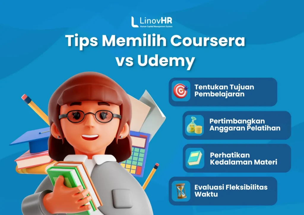 Infografis Coursera vs Udemy