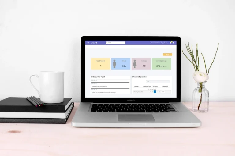 Dashboard HRIS Lengkap LinovHR Bantu Perencanaan Strategis Perusahaan
