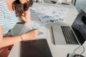 template job deskripsi illustrator